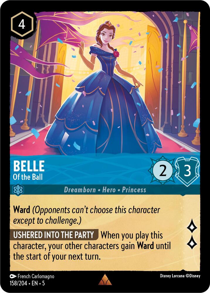 Belle - Of the Ball - 158/204 - Rare  1