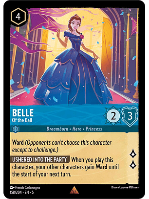 Belle - Of the Ball - 158/204 - Rare 