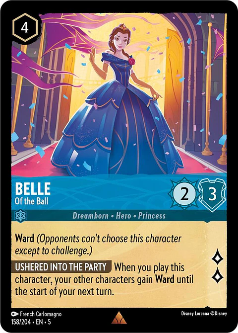Belle - Of the Ball - 158/204 - Rare 