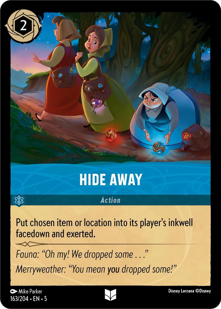 Hide Away - 163/204 - Uncommon  1