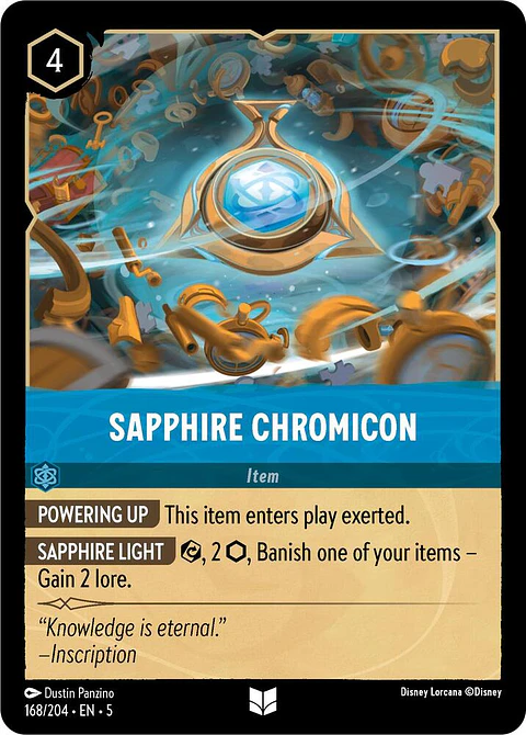 Sapphire Chromicon - 168/204 - Uncommon 