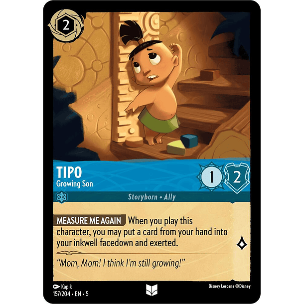 Tipo - Growing Son - 157/204 - Uncommon 