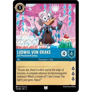 Ludwig Von Drake - Self-Proclaimed Genius - 151/204 - Uncommon 