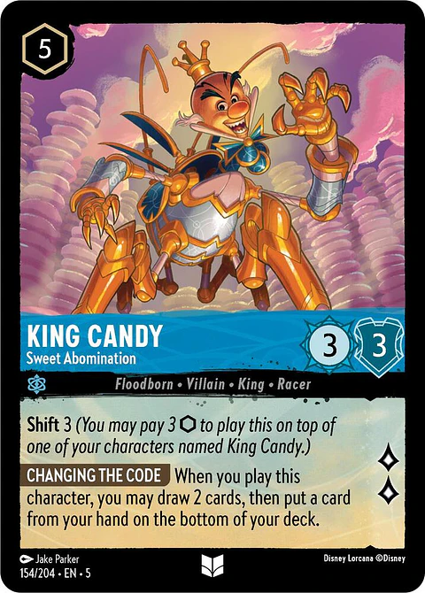 King Candy - Sweet Abomination - 154/204 - Uncommon 