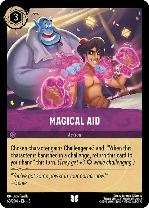 Magical Aid - 63/204 - Uncommon 