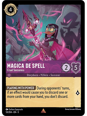 Magica De Spell - Cruel Sorceress - 53/204 - Rare