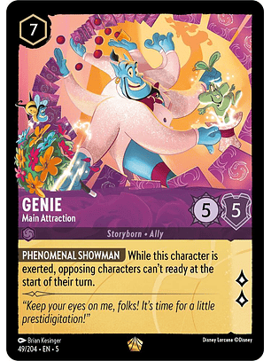 Genie - Main Attraction - 49/204 - Legendary