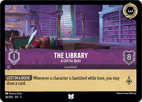 The Library - A Gift for Belle - 68/204 - Uncommon 