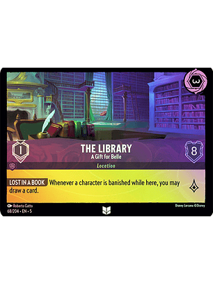 The Library - A Gift for Belle - 68/204 - Uncommon 