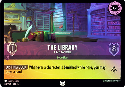 The Library - A Gift for Belle - 68/204 - Uncommon 