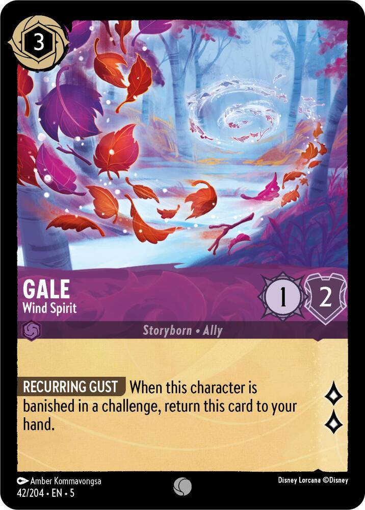 Gale - Wind Spirit - 42/204 - Common  1