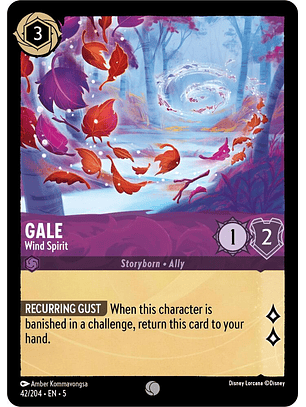 Gale - Wind Spirit - 42/204 - Common 