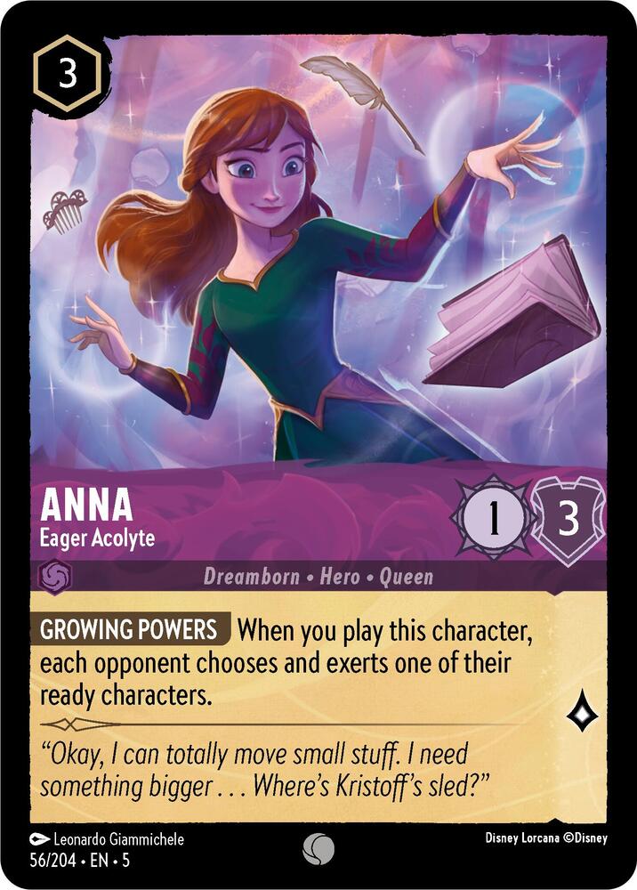 Anna - Eager Acolyte - 56/204 - Common  1