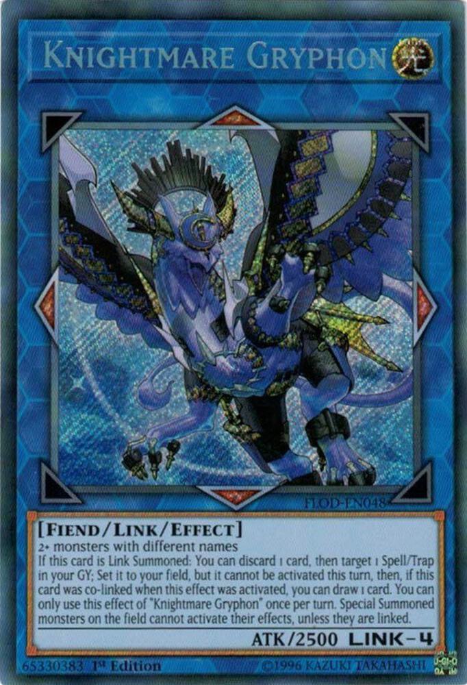 Knightmare Gryphon - FLOD-EN048 - Secret Rare 1