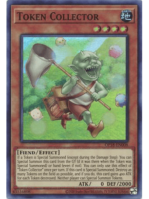 Token Collector - OP18-EN008 - Super Rare