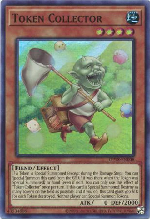 Token Collector - OP18-EN008 - Super Rare