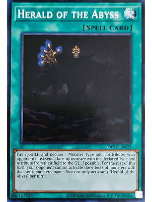 Herald of the Abyss - OP22-EN025 - Common 