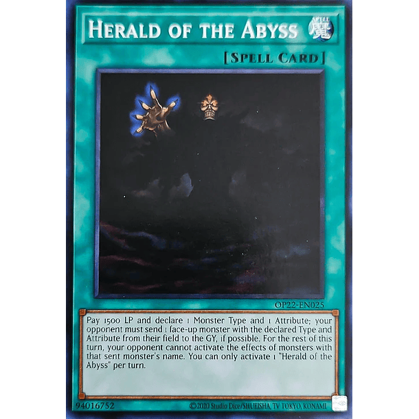 Herald of the Abyss - OP22-EN025 - Common 