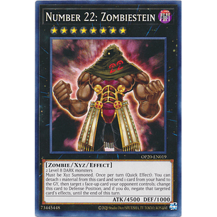 Number 22: Zombiestein - OP20-EN019 - Common 