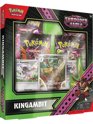 Scarlet & Violet Shrouded Fable Kingambit Ilustration Collection