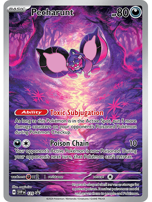 Pecharunt - SVP129 - Illustration Rare Promo