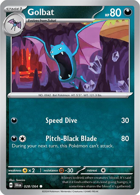 Golbat - 028/064 - Common 