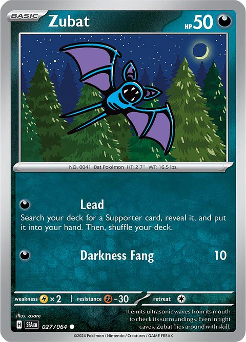 Zubat - 027/064 - Common 