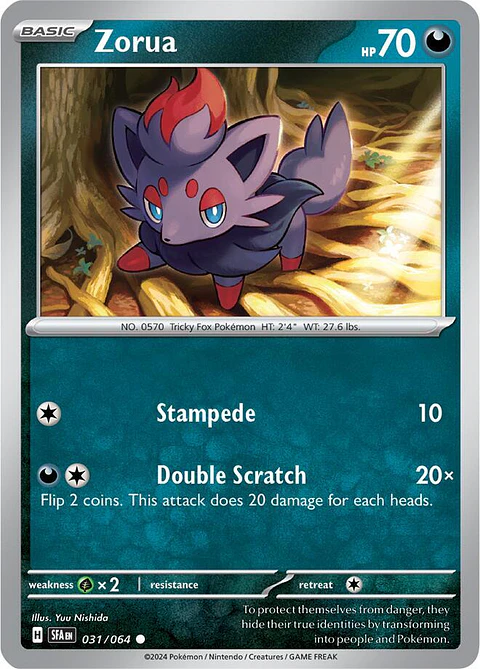 Zorua - 031/064 - Common - SFA