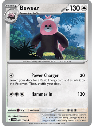 Bewear - 053/064 - Common 