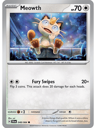 Meowth - 048/064 - Common 