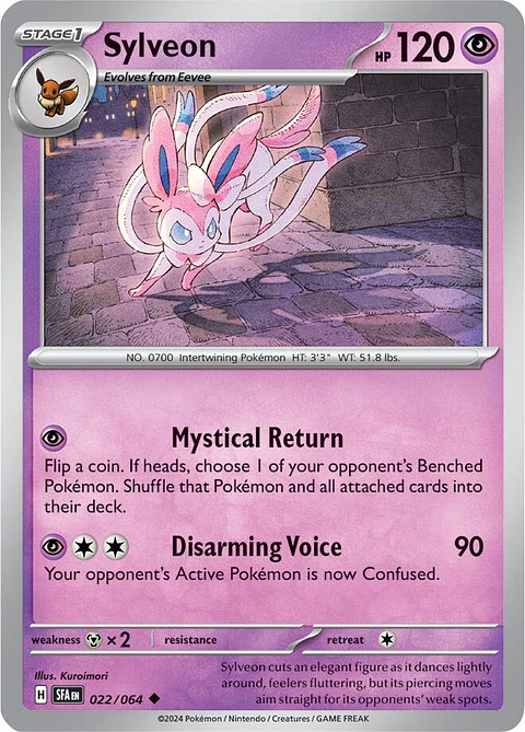 Sylveon - 022/064 - Uncommon 