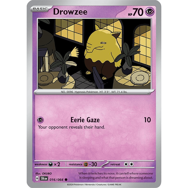 Drowzee - 016/064 - Common 