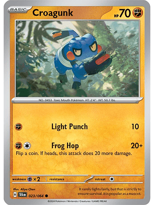 Croagunk - 023/064 - Common 