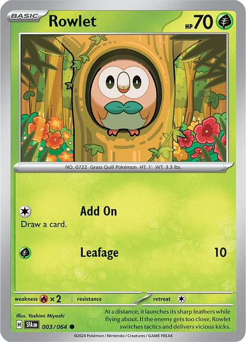 Rowlet - 003/064 - Common - SFA