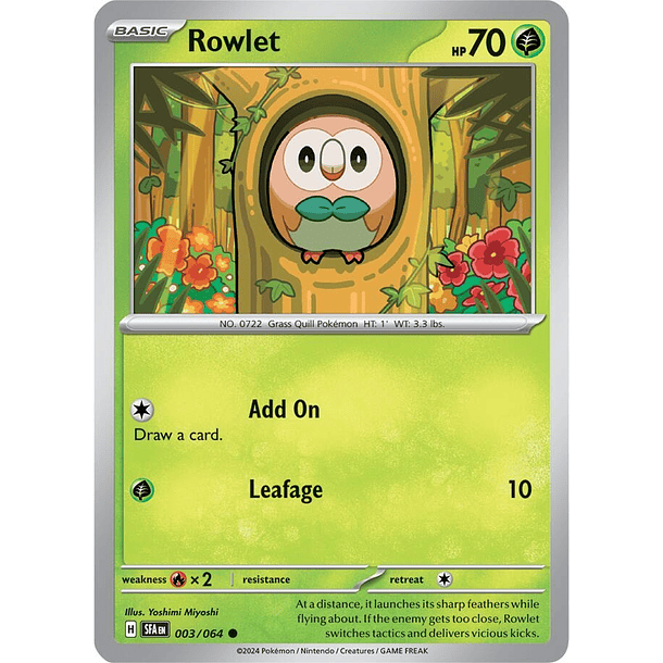 Rowlet - 003/064 - Common 