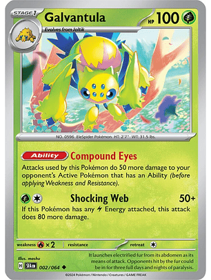 Galvantula - 002/064 - Uncommon - SFA