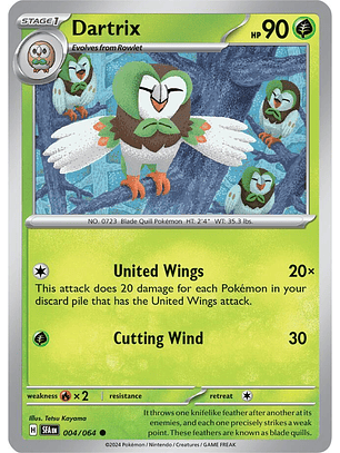 Dartrix - 004/064 - Common - Sfa