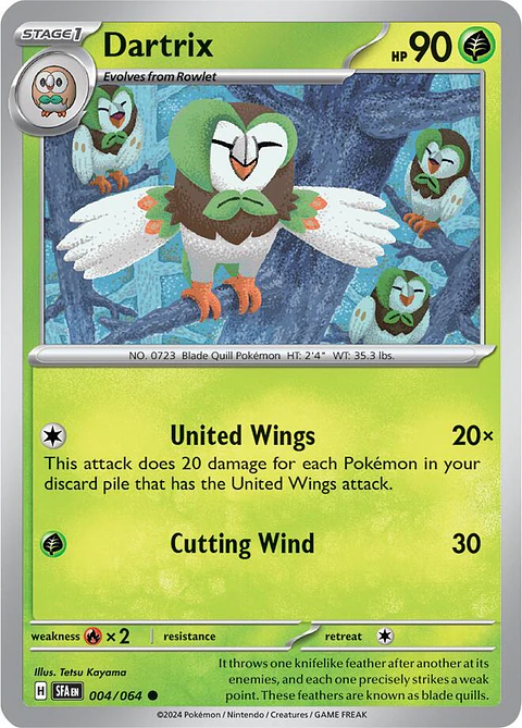 Dartrix - 004/064 - Common - Sfa