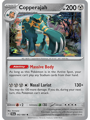 Copperajah - 042/064 - Rare 