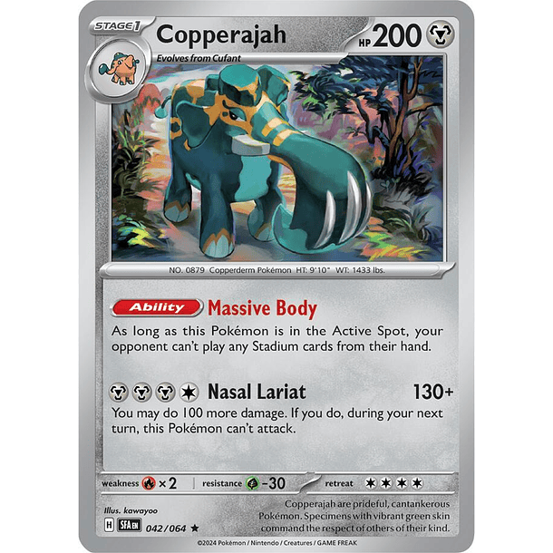 Copperajah - 042/064 - Rare 