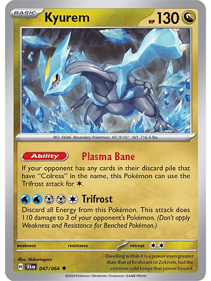 Kyurem - 047/064 - Uncommon 