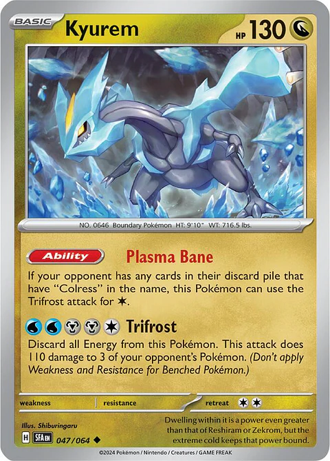 Kyurem - 047/064 - Uncommon 
