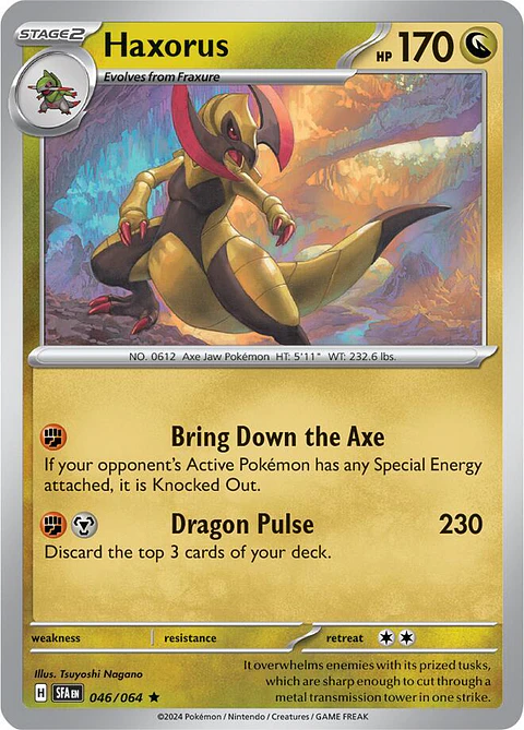 Haxorus - 046/064 - Rare - SFA