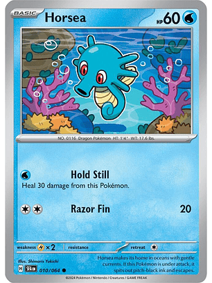 Horsea - 010/064 - Common - SFA