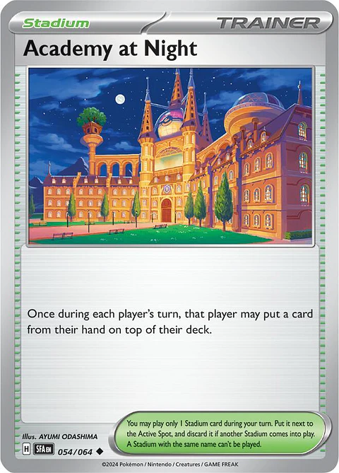 Academy at Night  - 054/064 - Uncommon 