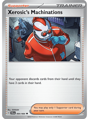 Xerosic's Machinations - 061/064 - Uncommon - SFA