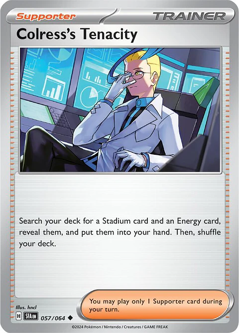 Colress's Tenacity - 057/064 - Uncommon 