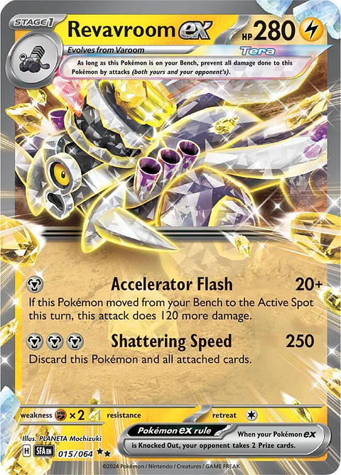 Revavroom ex - 015/064 - Double Rare - SFA