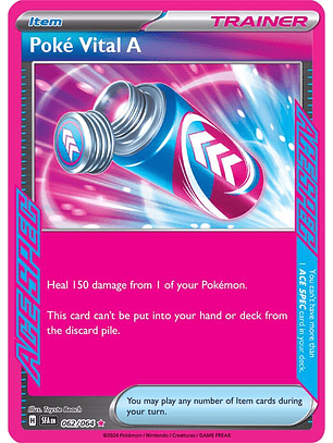 Poke Vital A - 062/064 - Ace Rare - SFA