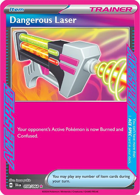 Dangerous Laser - 058/064 - Ace Rare - SFA